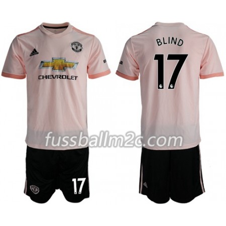 Fußballtrikots Manchester United Blind 17 Kinder Auswärts Trikotsatz 2018-2019 Fußballtrikots Manchester United Blind 17 Kinder Auswärts Trikotsatz 2018-2019